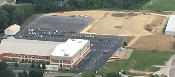 Aerial View of New FCA Outdoor Athletic Complex