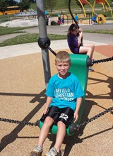 Student On FCA Playground